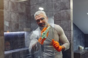 Частота уборки душевой кабины