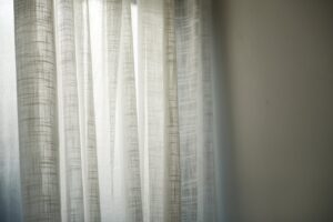 Как гладить большой тюль