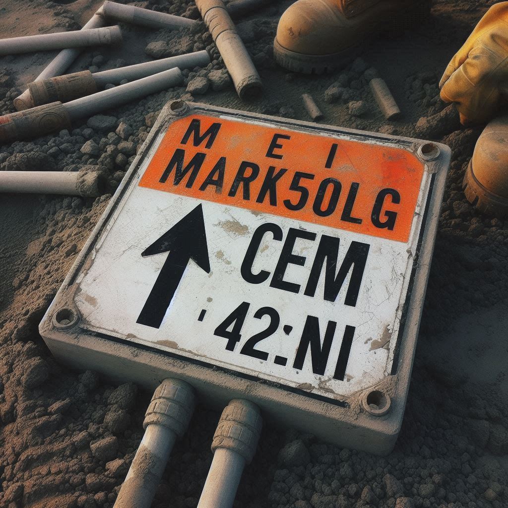 Marking of cement M500 CEM I 42,5 N