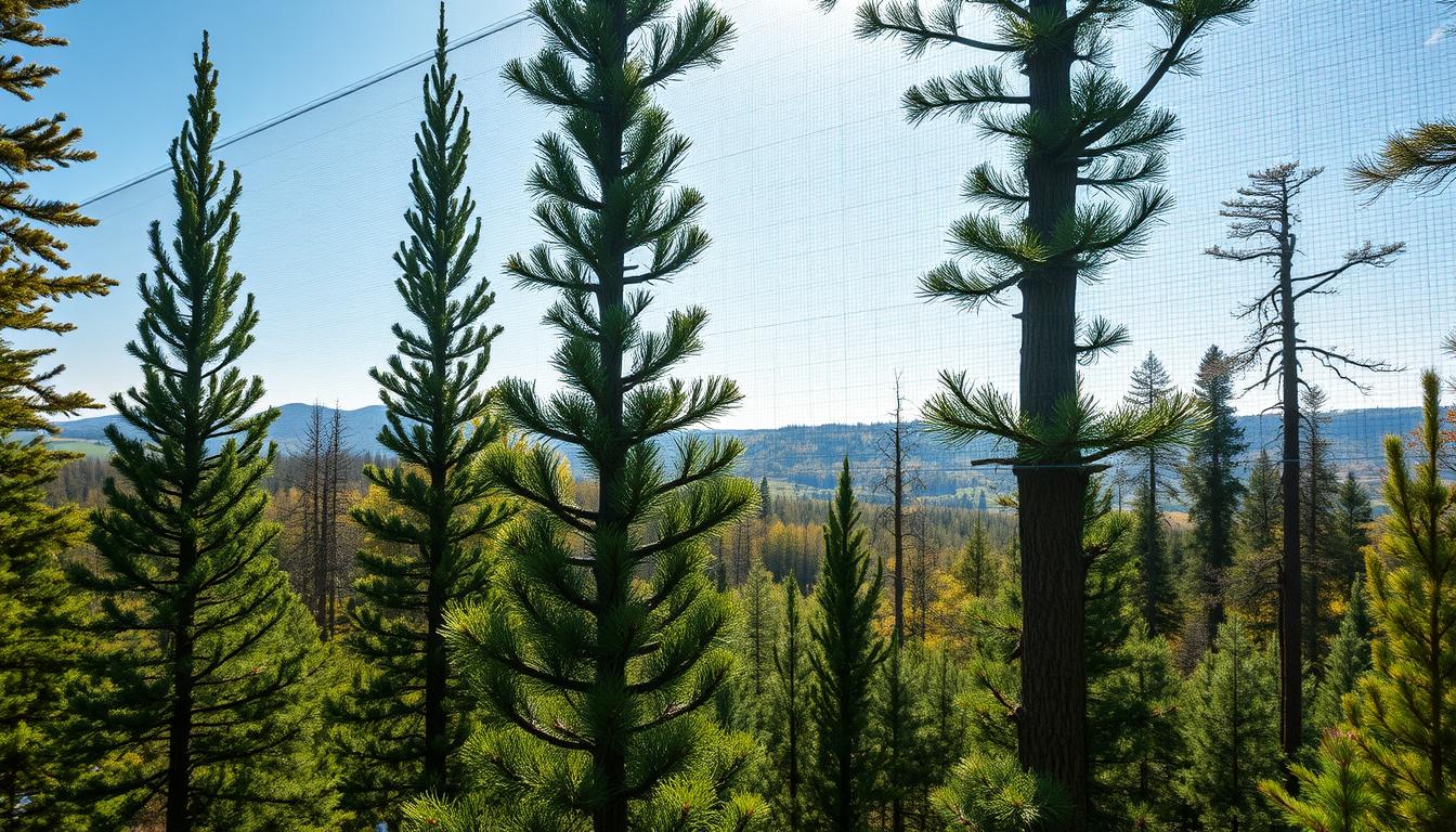 Захист хвойних від весняних опіків: чому агроволокно гірше за сітку