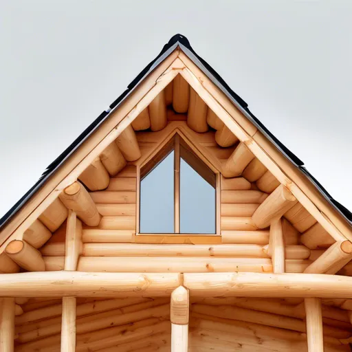 Двухскатная крыша для сруба: технологии и решения строительства