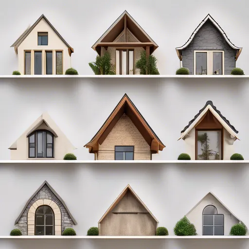 Стильные идеи для оформления фронтонов: 29 вариантов